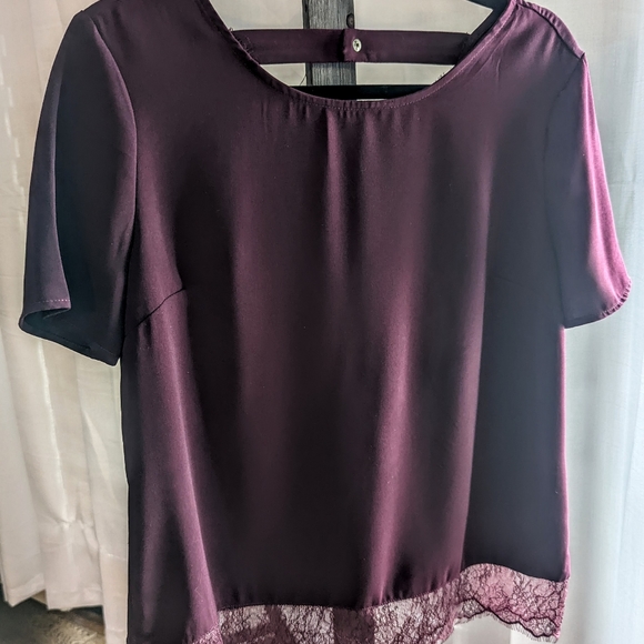 Dynamite Lace Detailed Blouse - Picture 3 of 8